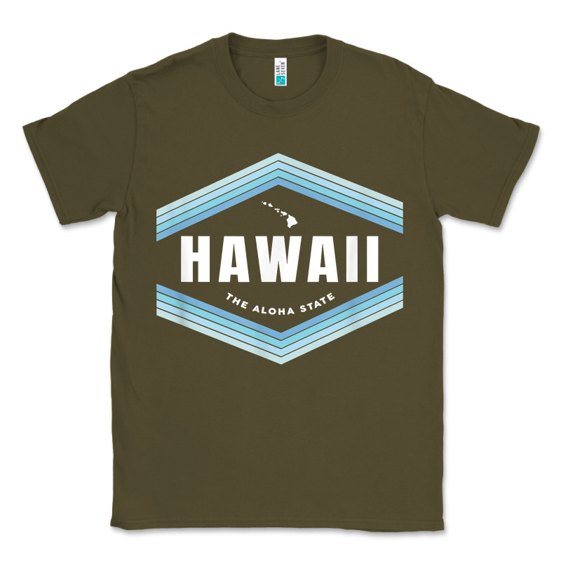 Hawaii The Aloha State   Aloha Hawaiian From The Islands!! T Shirt Classic Tee by linhVisuals | Teevron
