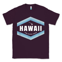 Plum hawaii the aloha state   aloha hawaiian from the islands!! t shirt Classic Tee - linhVisuals
