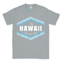 Heather Grey hawaii the aloha state   aloha hawaiian from the islands!! t shirt Classic Tee - linhVisuals