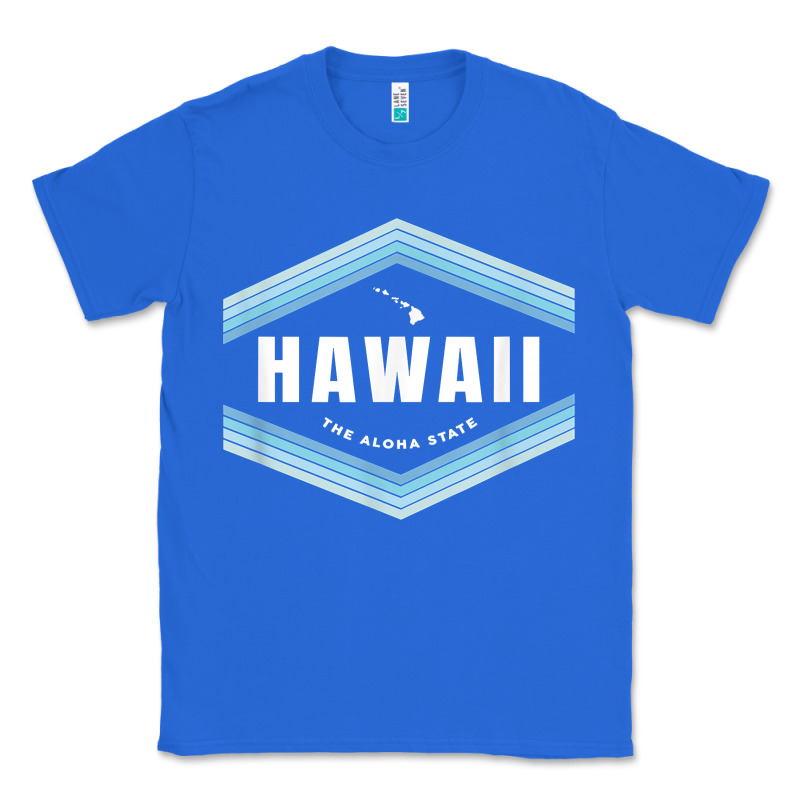 Hawaii The Aloha State   Aloha Hawaiian From The Islands!! T Shirt Classic Tee by linhVisuals | Teevron