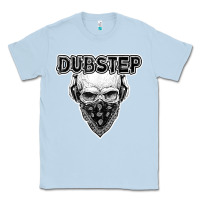 Dusty Blue dubstep shirt   electronic music lover gift for men  women Classic Tee - linhVisuals