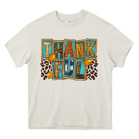 Cream thankful Heavy Core Tee - FaDigitalArtStudio