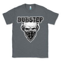 Charcoal Heather dubstep shirt   electronic music lover gift for men  women Classic Tee - linhVisuals