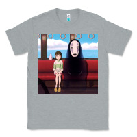 Heather Grey spirited away (3) Classic Tee - linhVisuals