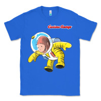 True Royal curious george happy astronaut portrait t shirt Classic Tee - linhVisuals