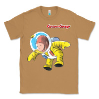 Toasted Coconut curious george happy astronaut portrait t shirt Classic Tee - linhVisuals