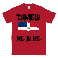 Red dimelo ke lo ke dominican republic shirt for men woman kids t shirt Classic Tee - linhVisuals