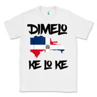 White dimelo ke lo ke dominican republic shirt for men woman kids t shirt Classic Tee - linhVisuals