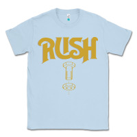 Dusty Blue Rush Key Classic Tee - linhVisuals