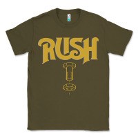 Army Green Rush Key Classic Tee - linhVisuals