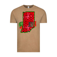 Vintage Coffee indiana watermelon Vintage Tee - RacoonDesign