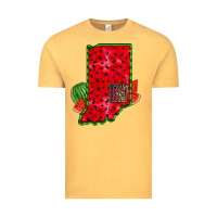 Vintage Mustard indiana watermelon Vintage Tee - RacoonDesign