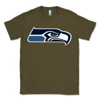 Army Green seattle sports Classic Tee - linhVisuals