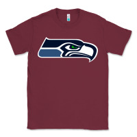 Burgundy seattle sports Classic Tee - linhVisuals