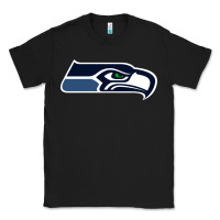 Black seattle sports Classic Tee - linhVisuals