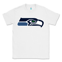 White seattle sports Classic Tee - linhVisuals