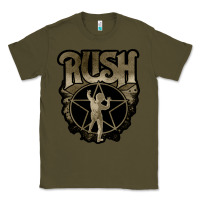 Army Green Rush grey Classic Tee - linhVisuals