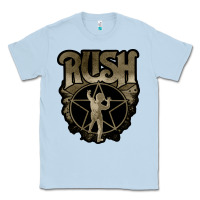 Dusty Blue Rush grey Classic Tee - linhVisuals