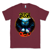 Burgundy rush transparent Classic Tee - linhVisuals