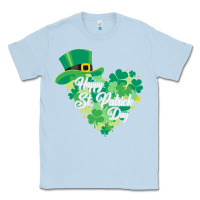 Dusty Blue happy st patricks day funny irish Classic Tee - linhVisuals