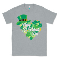 Heather Grey happy st patricks day funny irish Classic Tee - linhVisuals