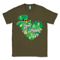 Army Green happy st patricks day funny irish Classic Tee - linhVisuals