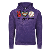Cloud Purple peace love west Vintage Hoodie - BarkalooDesign