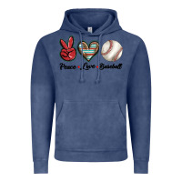 Vintage Denim peace love west Vintage Hoodie - BarkalooDesign