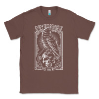 Chestnut edgar allen poe the raven nevermore t shirt Classic Tee - linhVisuals