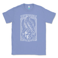 Colony Blue edgar allen poe the raven nevermore t shirt Classic Tee - linhVisuals