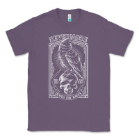 Lavender edgar allen poe the raven nevermore t shirt Classic Tee - linhVisuals