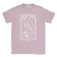 Lilac edgar allen poe the raven nevermore t shirt Classic Tee - linhVisuals