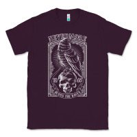 Plum edgar allen poe the raven nevermore t shirt Classic Tee - linhVisuals