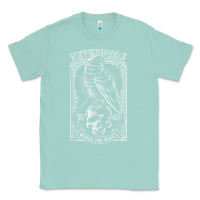 Seafoam edgar allen poe the raven nevermore t shirt Classic Tee - linhVisuals