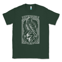 Sports Green edgar allen poe the raven nevermore t shirt Classic Tee - linhVisuals