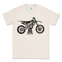 Natural YZ450F Eli Tomac Motorcycles Classic Tee - linhVisuals