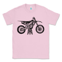 Bubblegum Pink YZ450F Eli Tomac Motorcycles Classic Tee - linhVisuals