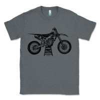 Charcoal Heather YZ450F Eli Tomac Motorcycles Classic Tee - linhVisuals