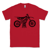 Red YZ450F Eli Tomac Motorcycles Classic Tee - linhVisuals