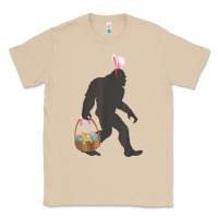Mushroom funny bigfoot easter design with easter basket and bigfoot t shirt Classic Tee - linhVisuals