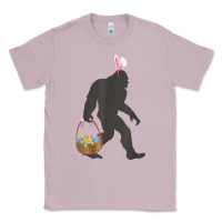 Lilac funny bigfoot easter design with easter basket and bigfoot t shirt Classic Tee - linhVisuals