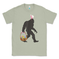 Matcha funny bigfoot easter design with easter basket and bigfoot t shirt Classic Tee - linhVisuals