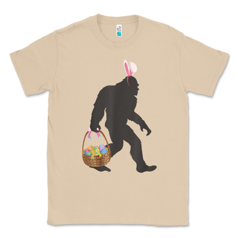 Funny Bigfoot Easter Design With Easter Basket And Bigfoot T Shirt Classic Tee by linhVisuals | Teevron