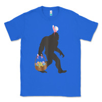 True Royal funny bigfoot easter design with easter basket and bigfoot t shirt Classic Tee - linhVisuals