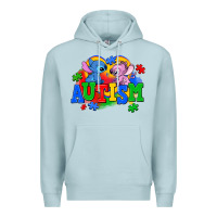 Blue Mist autism stitch with lilo Premium Hoodie - AdoDesignShop