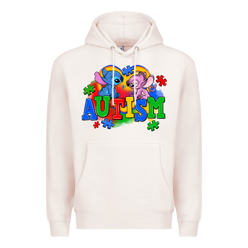 Autism Stitch With Lilo Premium Hoodie by AdoDesignShop | Teevron