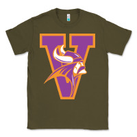 Army Green missouri valley college vikings vectorized Classic Tee - linhVisuals