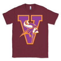 Burgundy missouri valley college vikings vectorized Classic Tee - linhVisuals