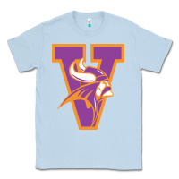 Dusty Blue missouri valley college vikings vectorized Classic Tee - linhVisuals