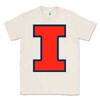 Natural illinois fighting illini Classic Tee - linhVisuals